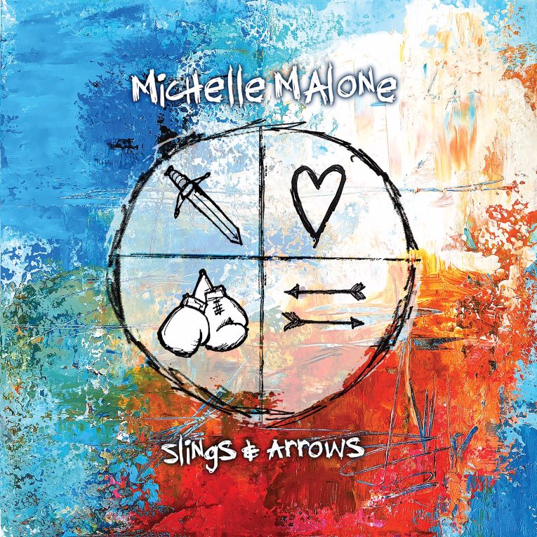 Slings & Arrows, Michelle Malone, album review, Rock and Blues Muse