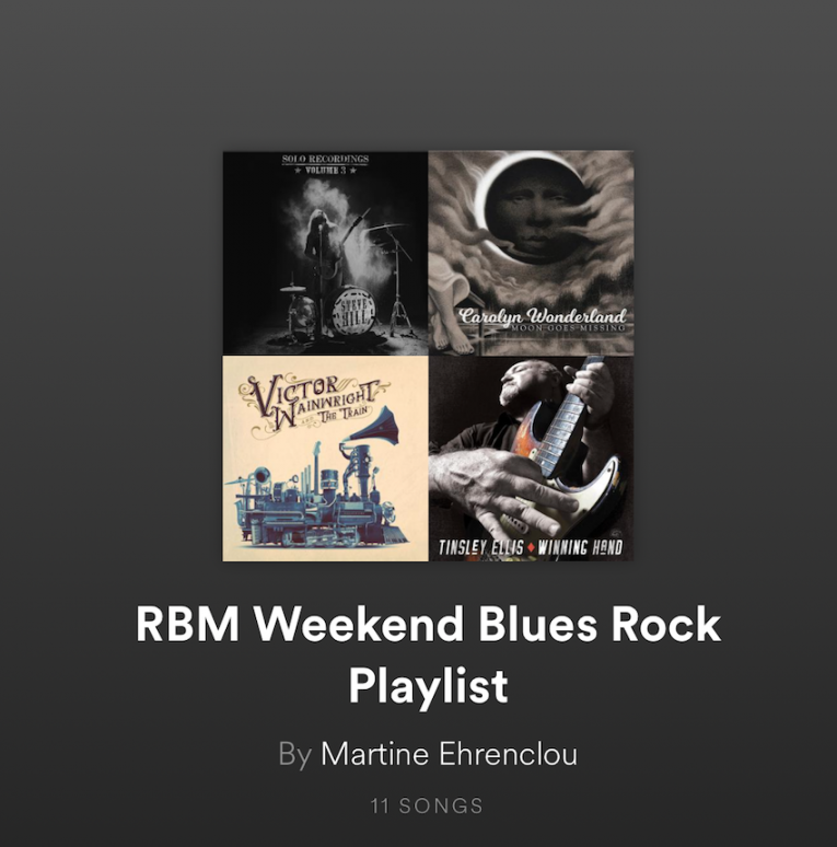 RBM Blues Rock Weekend Playlist, Rock and Blues Muse, blues rock , blues