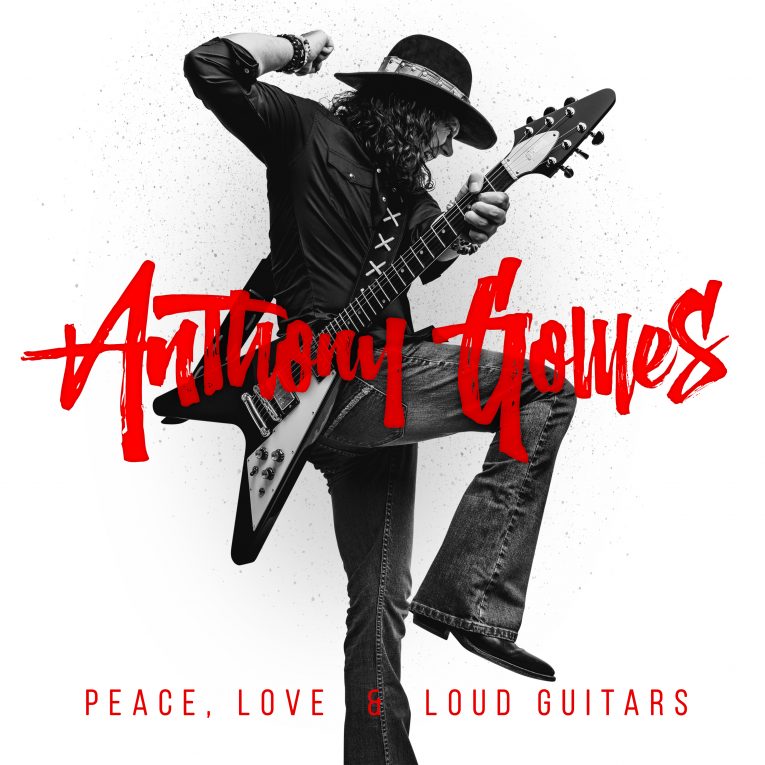 Album review, Anthony Gomes, Peace, Love & Loud Guitars, Rock and Blues Muse