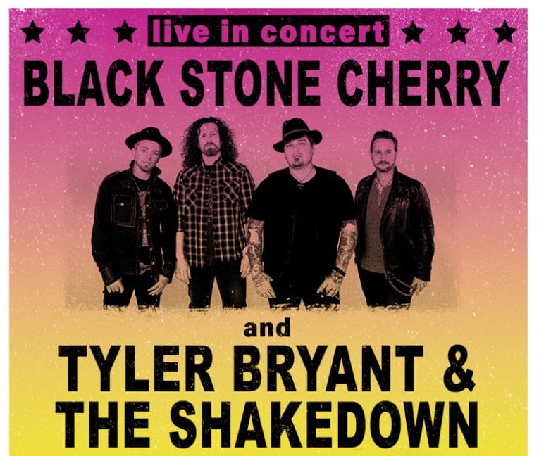 Black Stone Cherry US Tour, Tyler Bryant & The Shakedown, Rock and Blues Muse