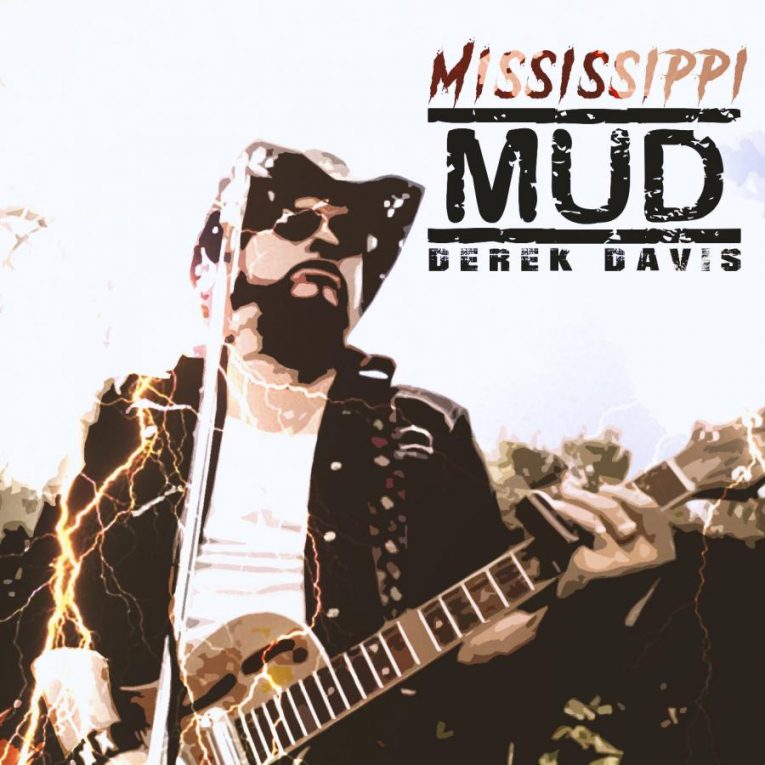 Derek Davis, Mississippi Mud, single, Resonator Blues, Rock and Blues Muse