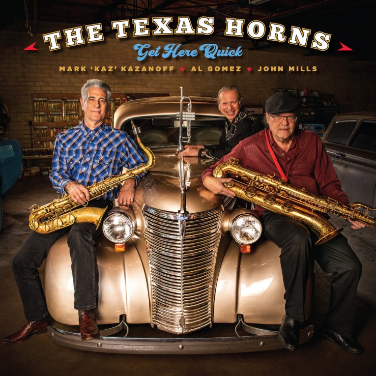 The Texas Horns, Get Here Quick, Severn Records, album review, Rock and Blues muse