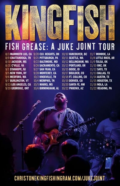 Christone Kingfish Ingram, headlining tour, Fish Grease: A Juke Joint Tour, Rock and Blues Muse