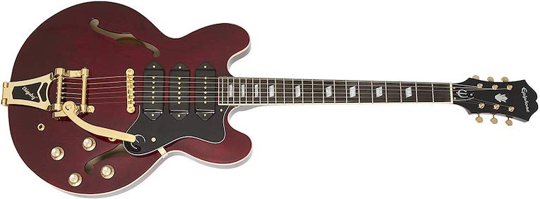Epiphone Riviera Custom P93 Semi Hollow Body Electric Guitar, Five Best Blues Guitars Under $1000, Rock and Blues Muse