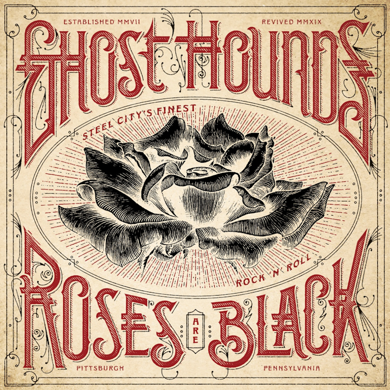 Ghost Hounds, new album announcement, Roses Are Black, Rock and Blues Muse