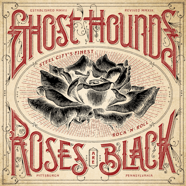 Ghost Hounds, Roses Are Black, album review, Rock and Blues Muse