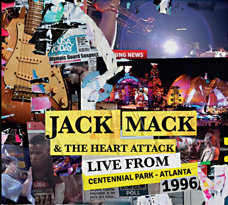 Jack Mack & The Heart Attack, Live From Centennial Park Atlanta 1996, album review, Rock and Blues Muse