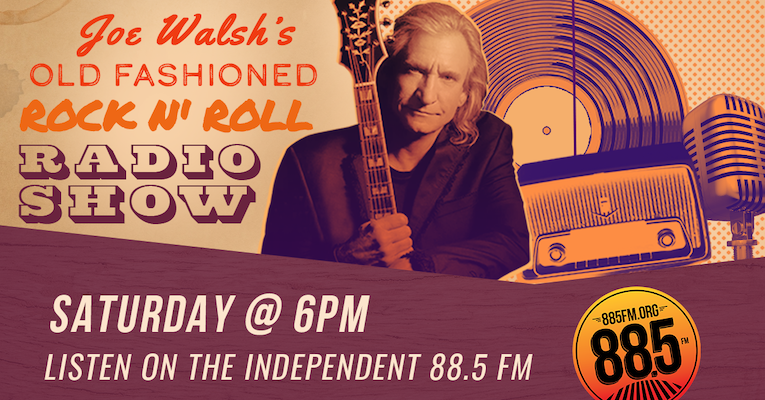 Joe Walsh, Old Fashioned Rock n' Roll Radio Show, 88.5 FM, May 23rd 6pm debut, Rock and Blues Muse