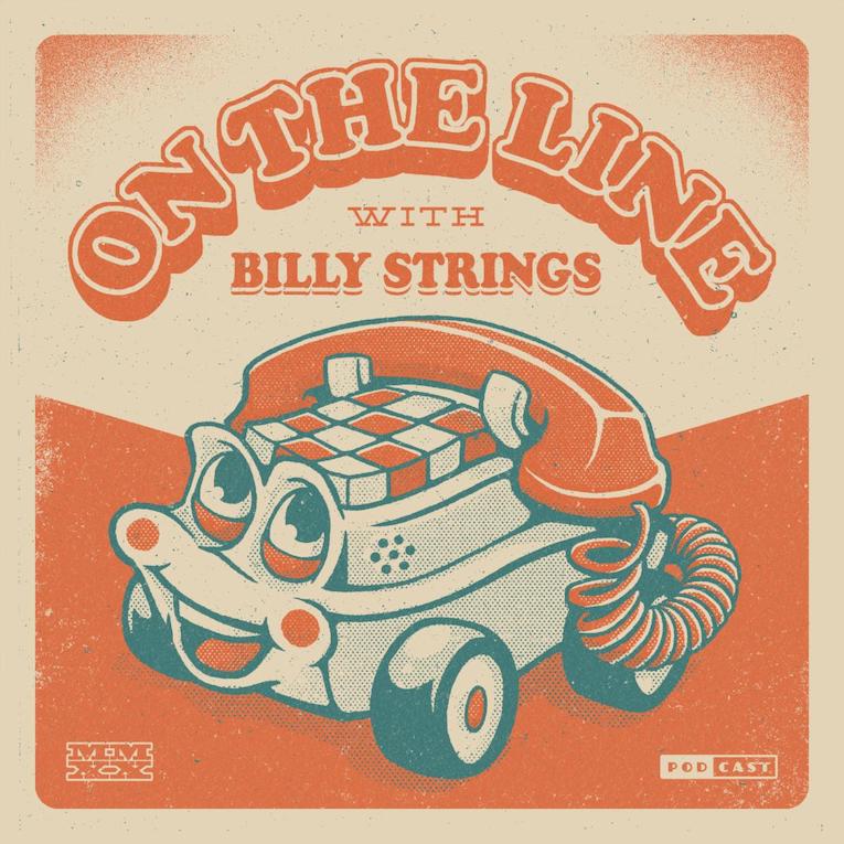 Billy Strings, bluegrass guitarist, new podcast series announcement, On The Line With Billy Strings, Monday May 25, Rock and Blues Muse
