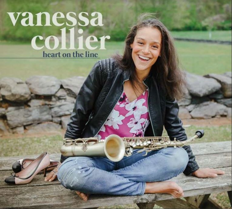 Vanessa Collier Heart On The Line album cover