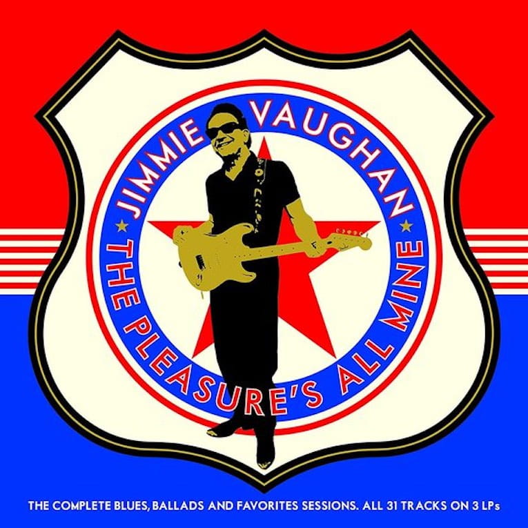 Jimmie Vaughan The Pleasure's All Mine album cover 