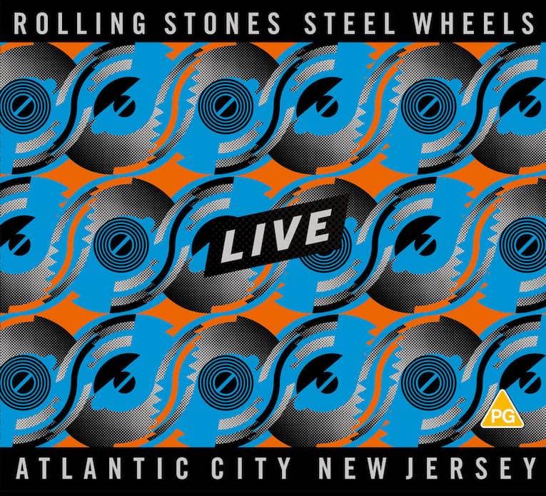 The Rolling Stones Steel Wheels Live cover