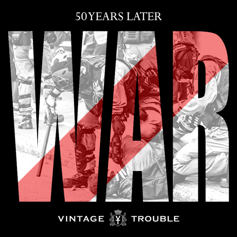 Vintage Trouble New Single War cover art
