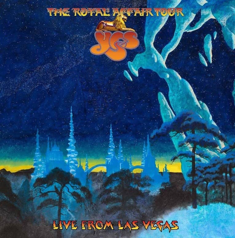 YES The Royal Affair Tour Live From Las Vegas album cover