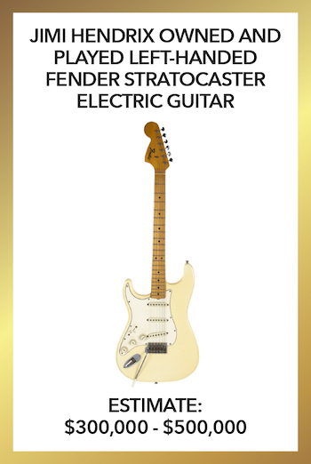 Jimi Hendrix Stratocaster Photo