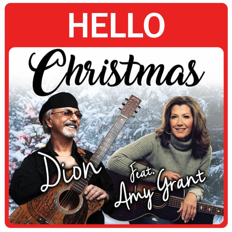 Dion Hello Christmas song artwork