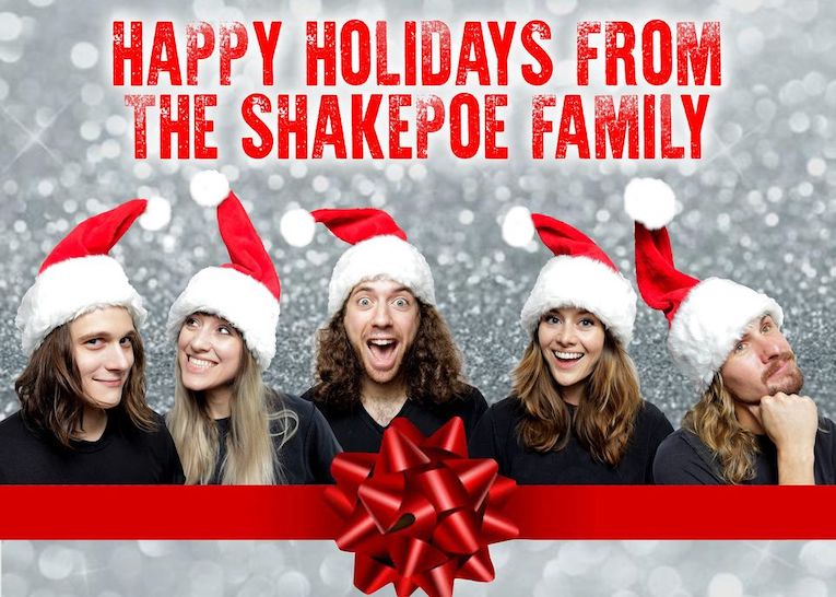 Shakepoe Family Christmas December 19, 2020 flyer