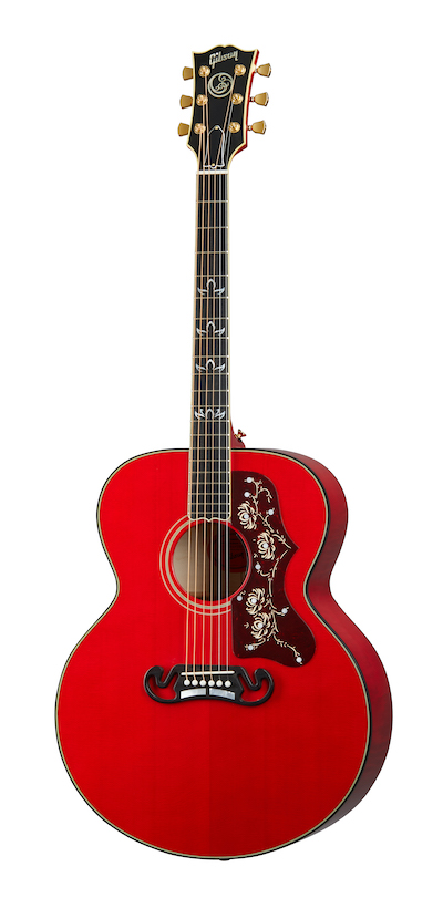 Gibson Orianthi SJ-200 Acoustic Custom in Cherry photo