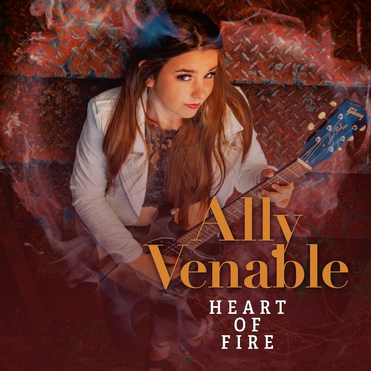 Ally Venable Heart Of Fire album cover