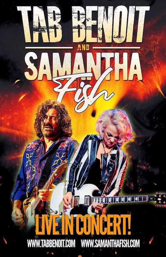 Tab Benoit Samantha Fish Live In Concert flyer