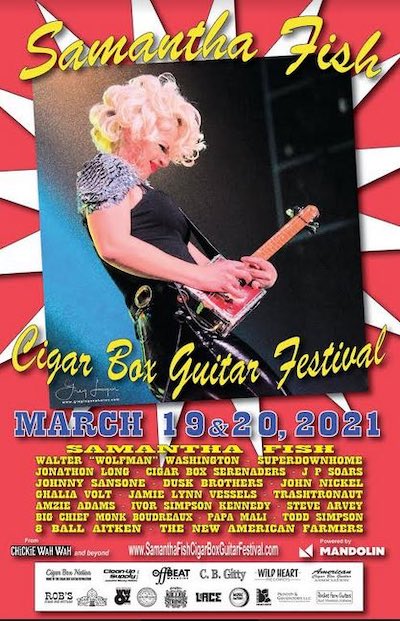 Samantha Fish International Guitar Box Festival flyer