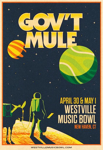 Gov't Mule concert flyer