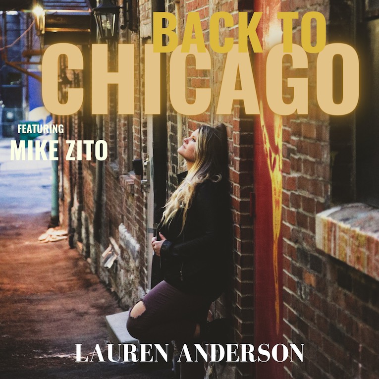 Lauren Anderson Back To Chicago feat. Mike Zito single cover