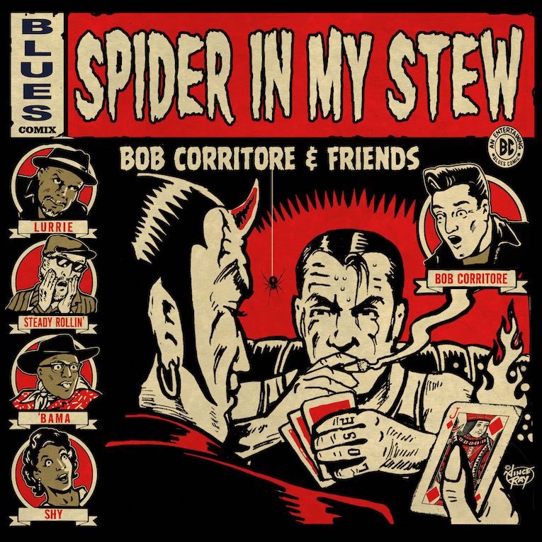 'Spider In My Stew' Bob Corritore & Friends album cover