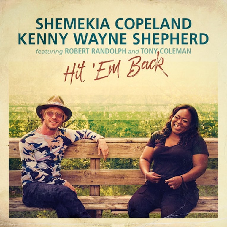 Shemekia Copeland & Kenny Wayne Shepherd new single 'Hit 'Em Back' singe cover 