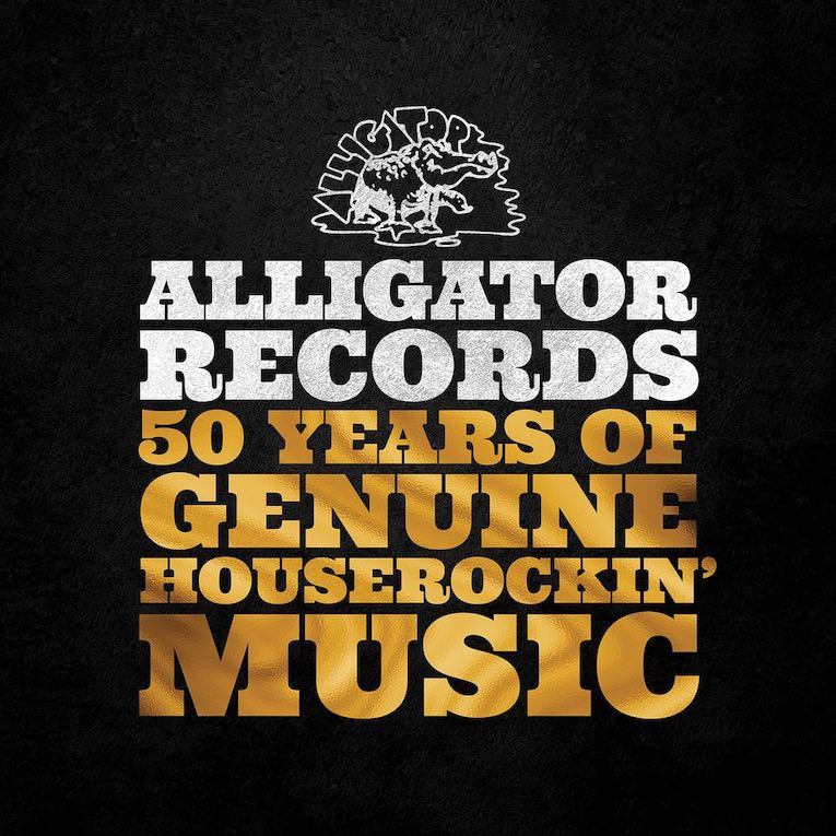 Alligator Records 50 Years of Genuine Houserockin' Music album cover 