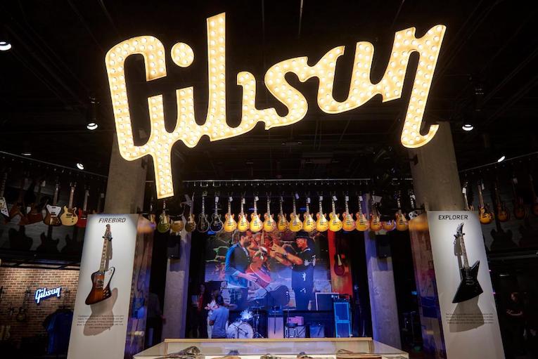 Gibson Garage stage photo