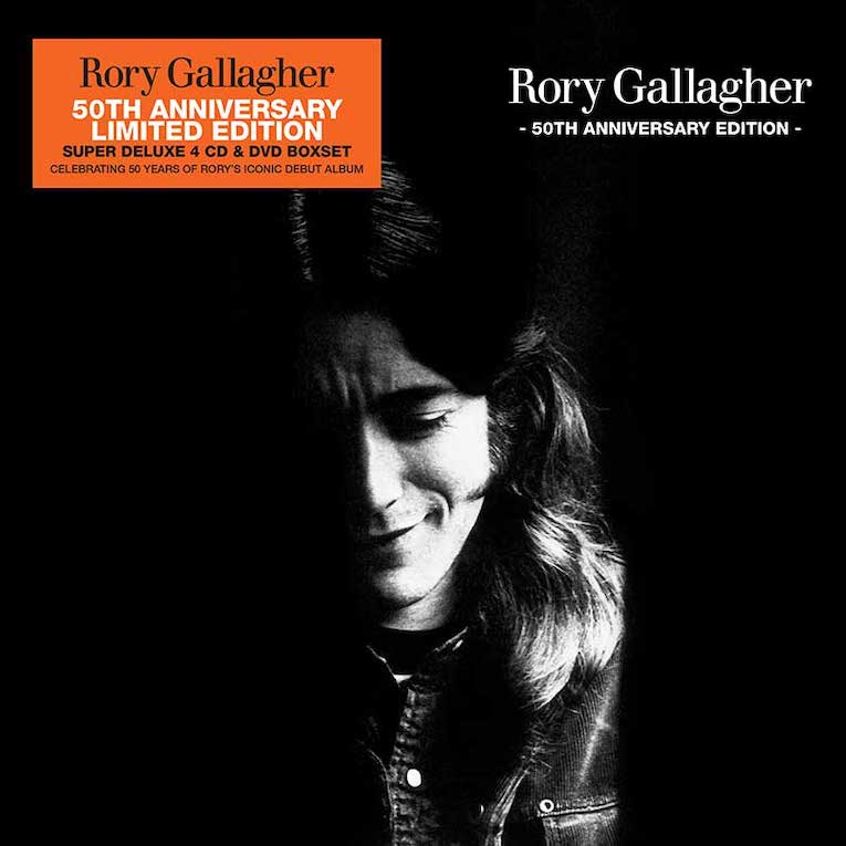'Rory Gallagher 50th Anniversary Edition, box set cover