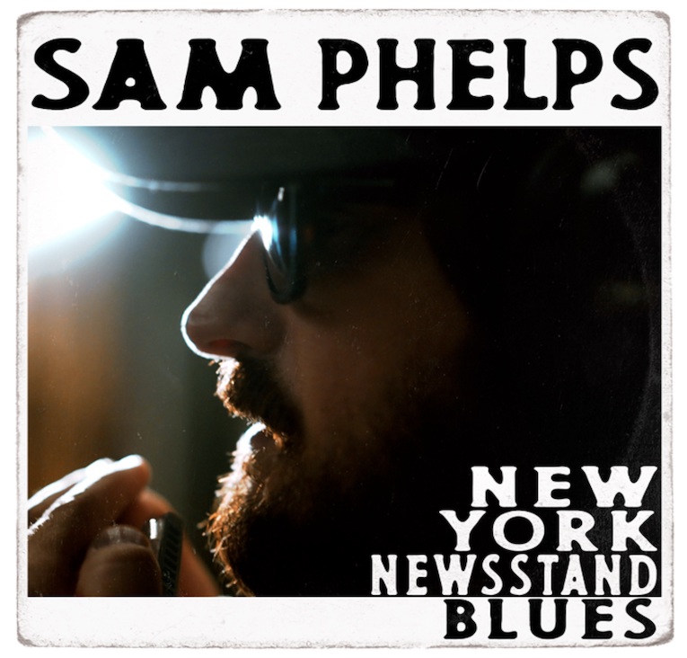 Sam Phelps "New York City Newsstand Blues' single cover