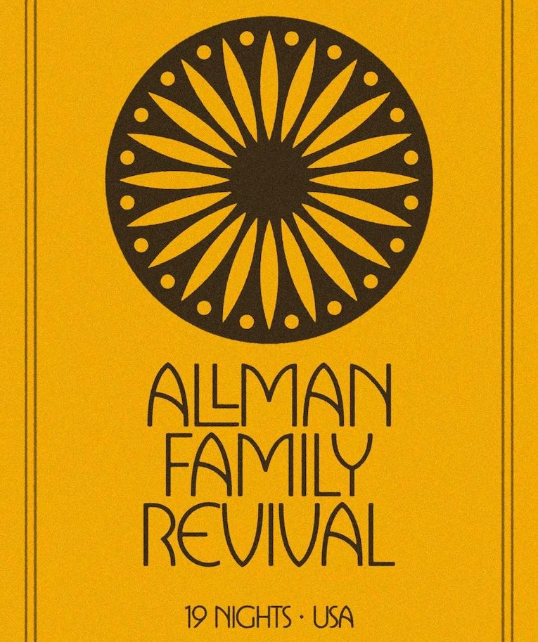 allmän Family Revival tour flyer
