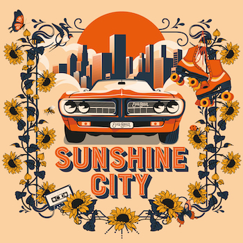 Elles Bailey Sunshine City' single cover