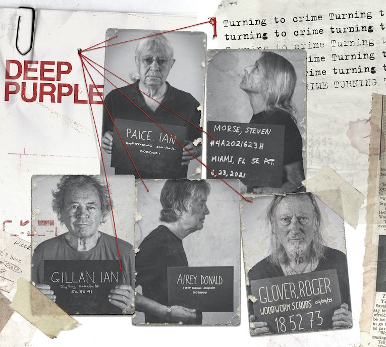 Deep Purple Turning To Crime album cover