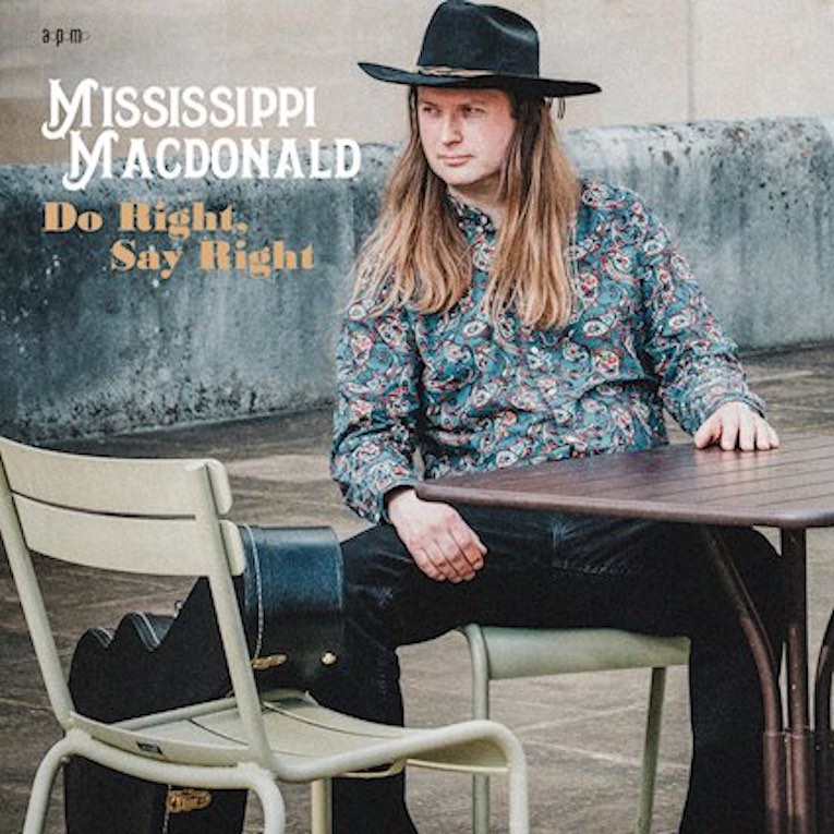 Do Right, Say Right by Mississippi MacDonald, album cover