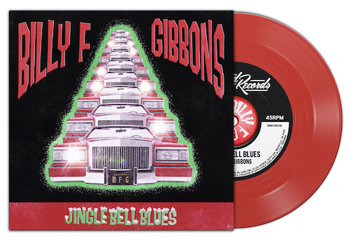 Billy F Gibbons Jingle Bell Blues single image