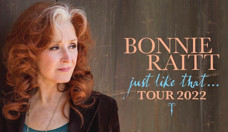 Bonnie Raitt Just Like That...tour flyer