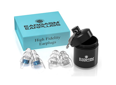 Eargasm High Fidelity Earplugs for Concerts, Musicians, Motorcycles, Noise Sensitivity