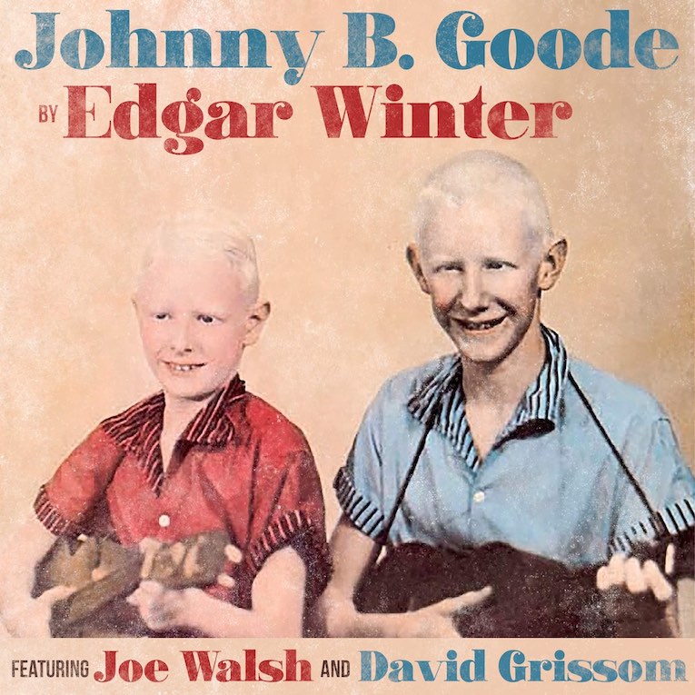 Edgar Winter Johnny B. Goode, single cover