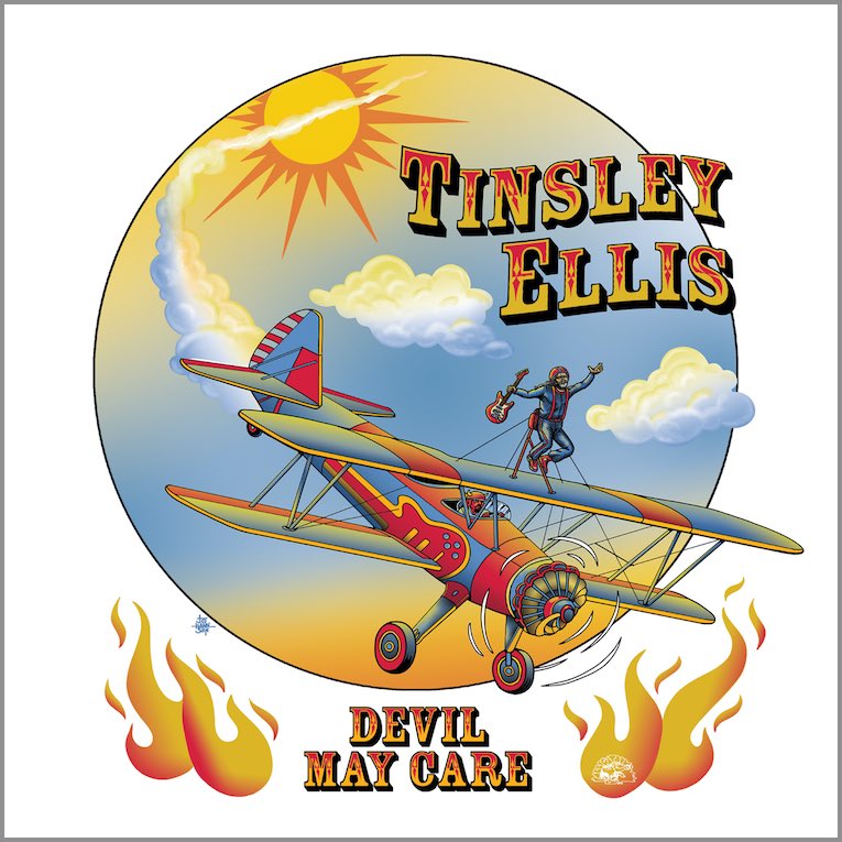 Tinsley Ellis Devil May Care album cover