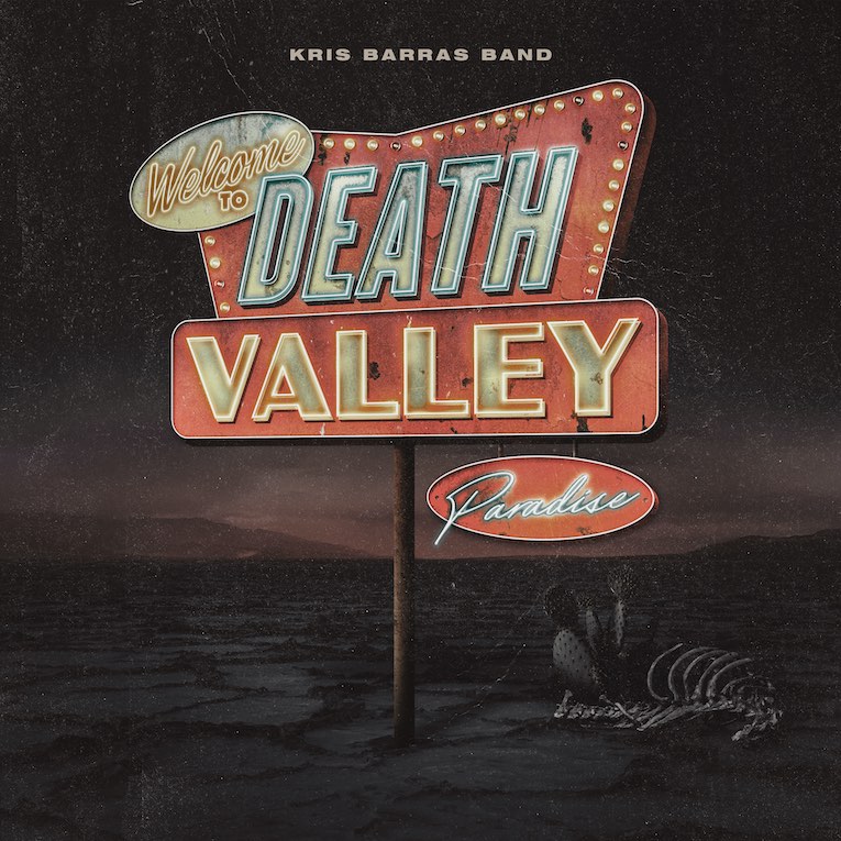 Kris Barras band Death Valley Paradise, album cover