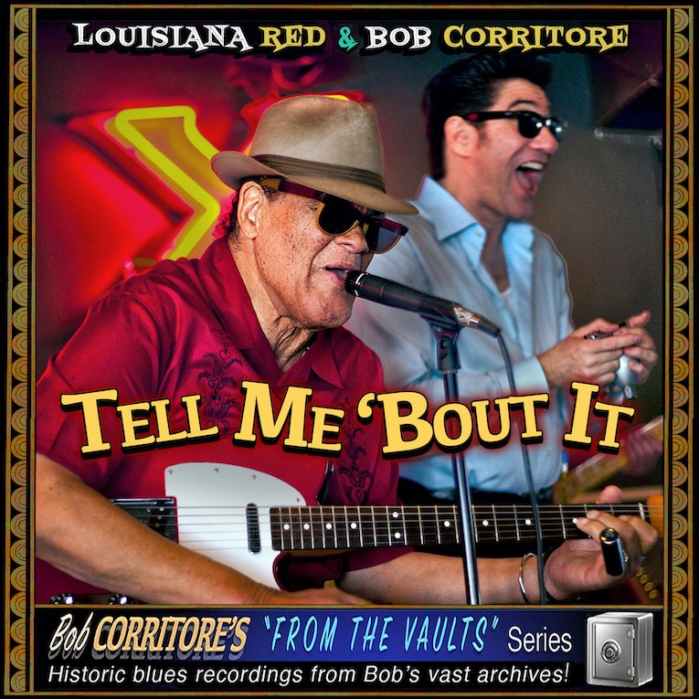 Louisiana Red & Bob Corritore 'Tell Me 'Bout It' album cover