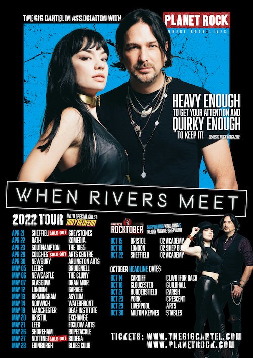 When Rivers Meet tour poster