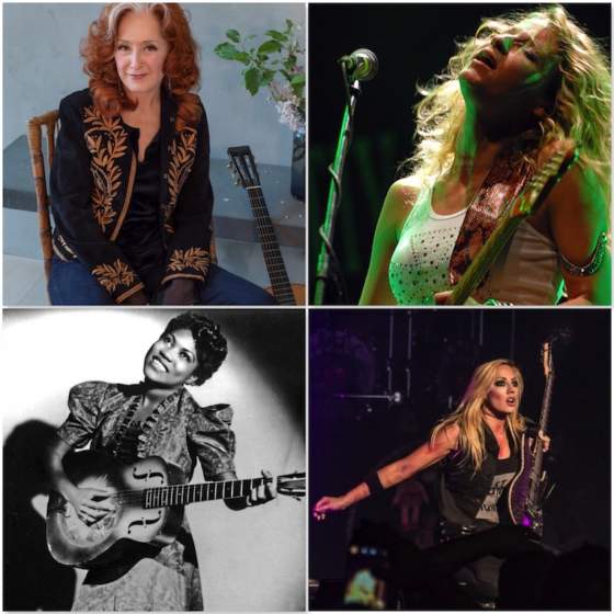 Celebrating 20 Female Blues & Rock Guitarists