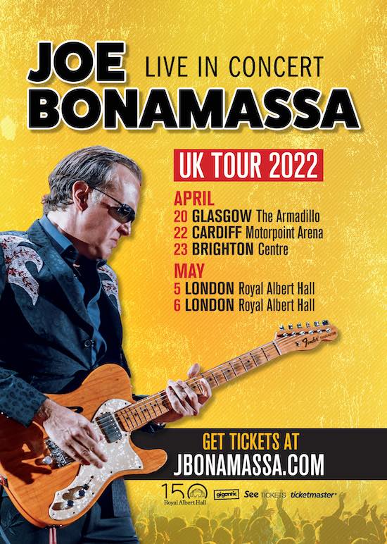 Joe Bonamassa Flyer