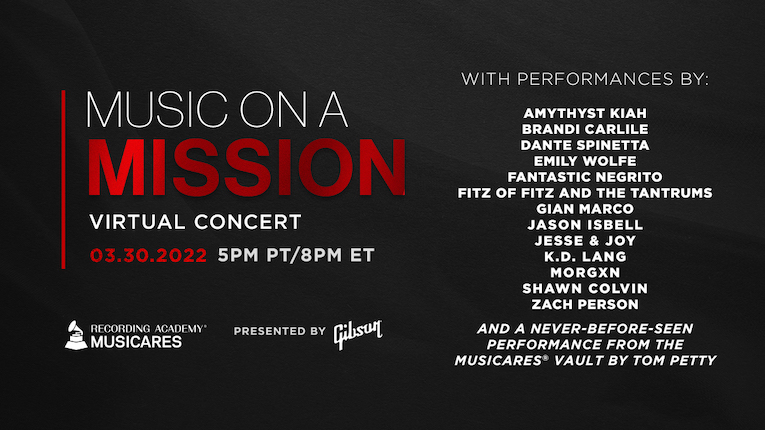 Music On A Mission Virtual Concert image MusiCares 
