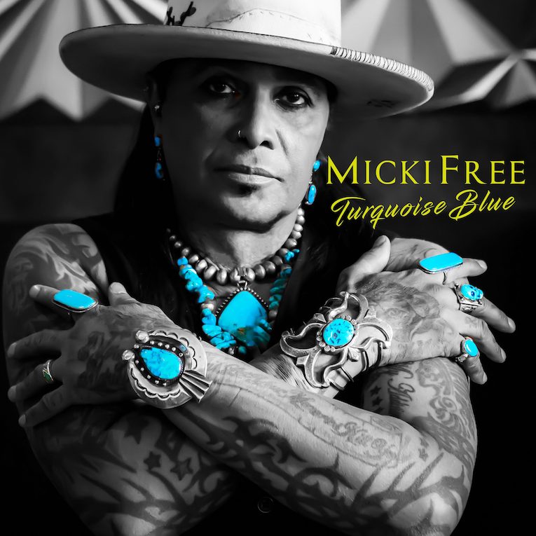 Micki Free 'Turquoise Blue' album cover