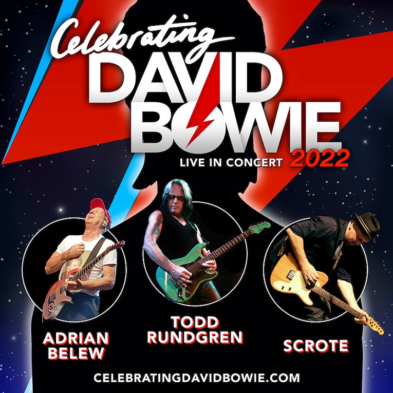 Celebrating David Bowie U.S. Tour flyer
